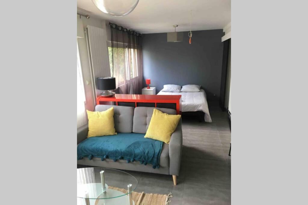 Bel Appartement En Rez De Jardin, 10Min Centre Et 300M Quais De Seine Wifi 루앙 외부 사진